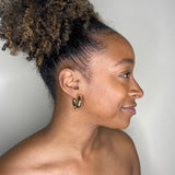 Chunky Gold Hoop Earrings